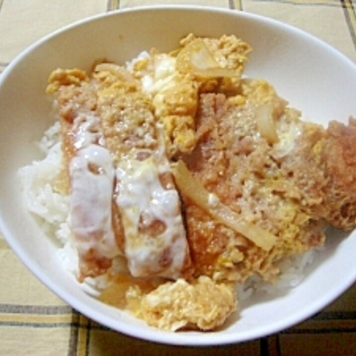 めんつゆで簡単かつ丼